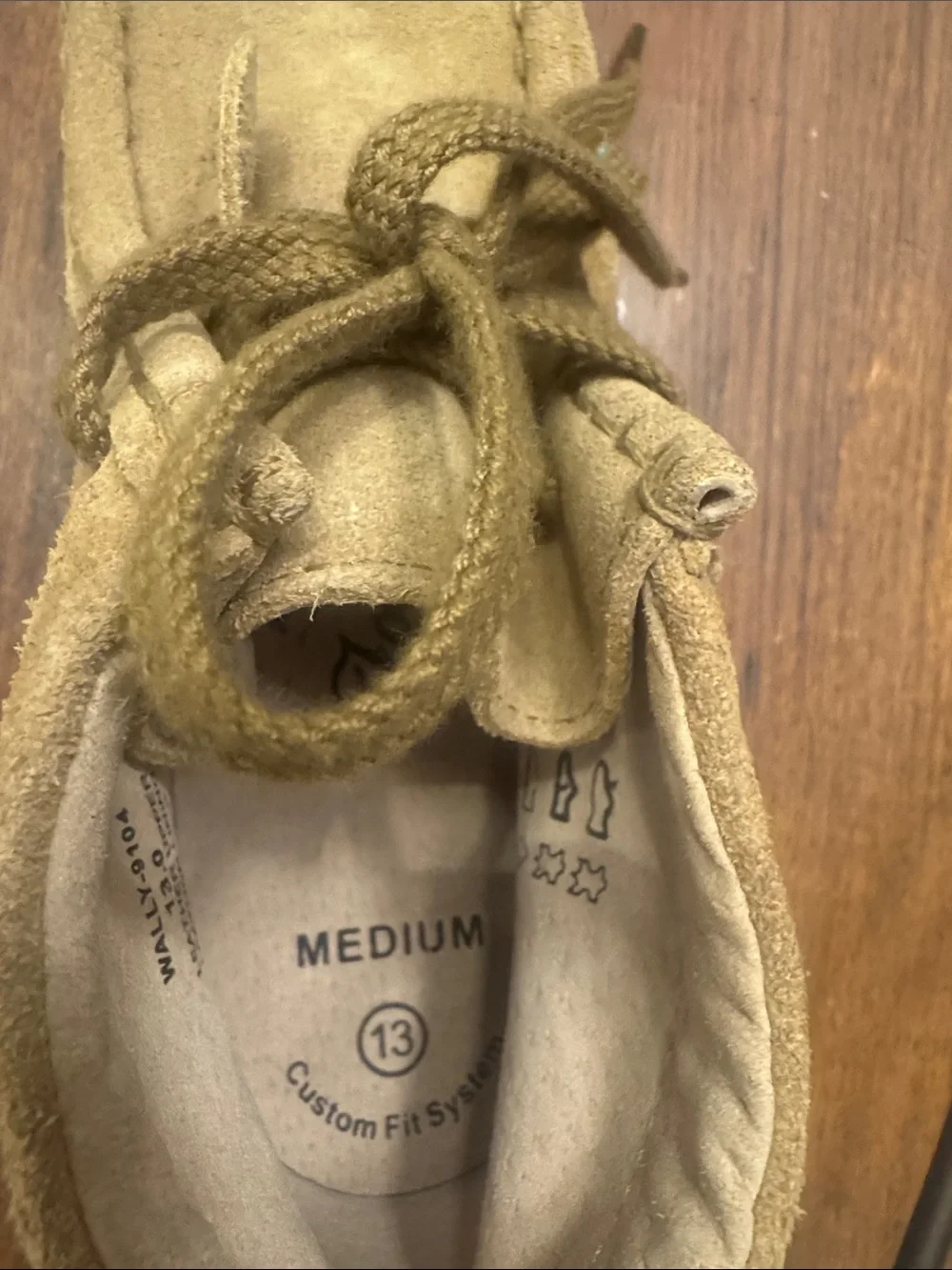 FootMates Kids Tan Suede Moccasin